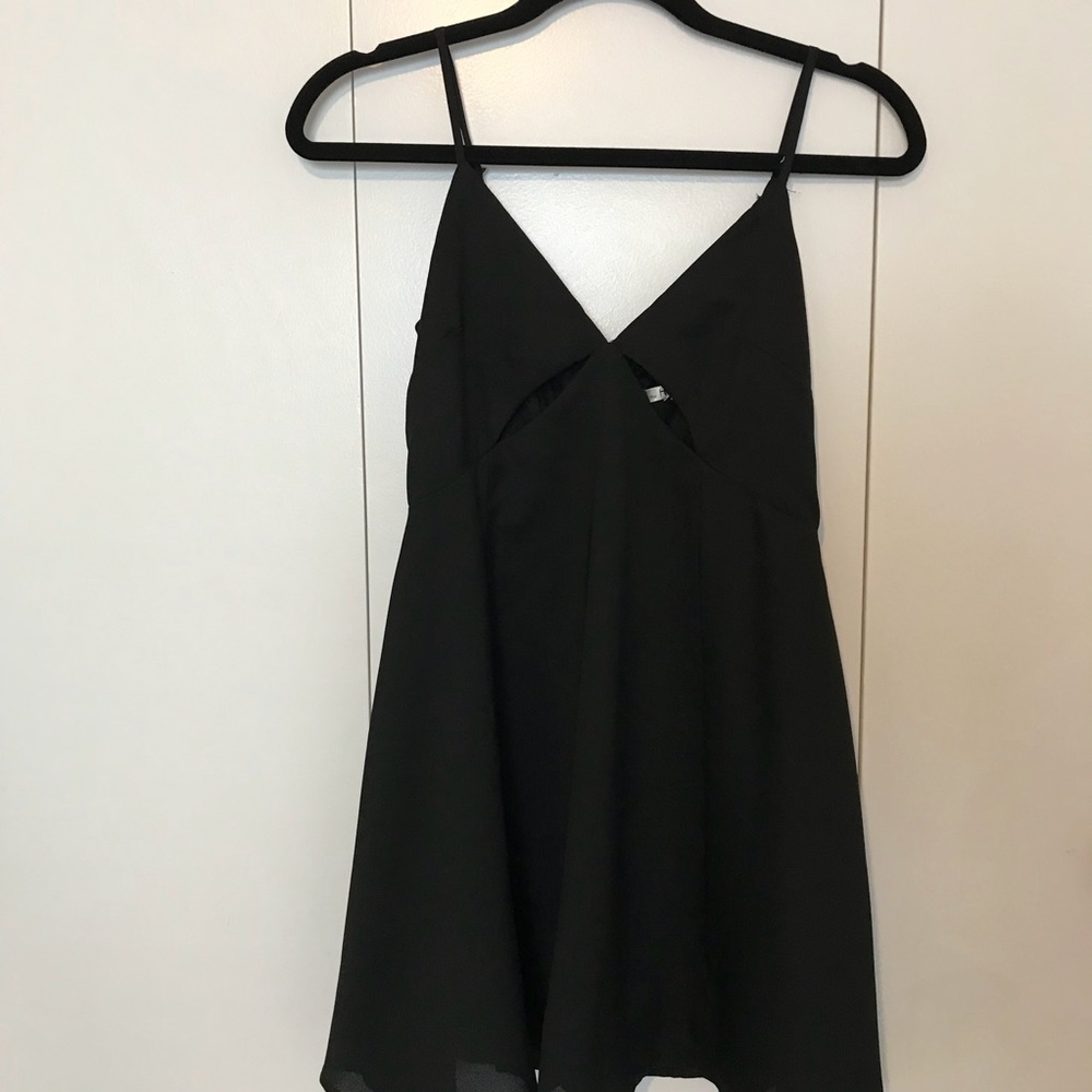 The Hanger Black Mini Dress